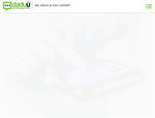 Tablet Screenshot of daduu.com